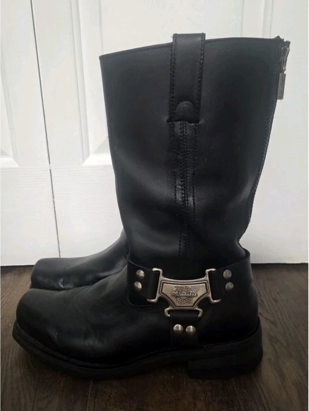 Milwaukee Men's Leather Harness Boots Size 10EEE